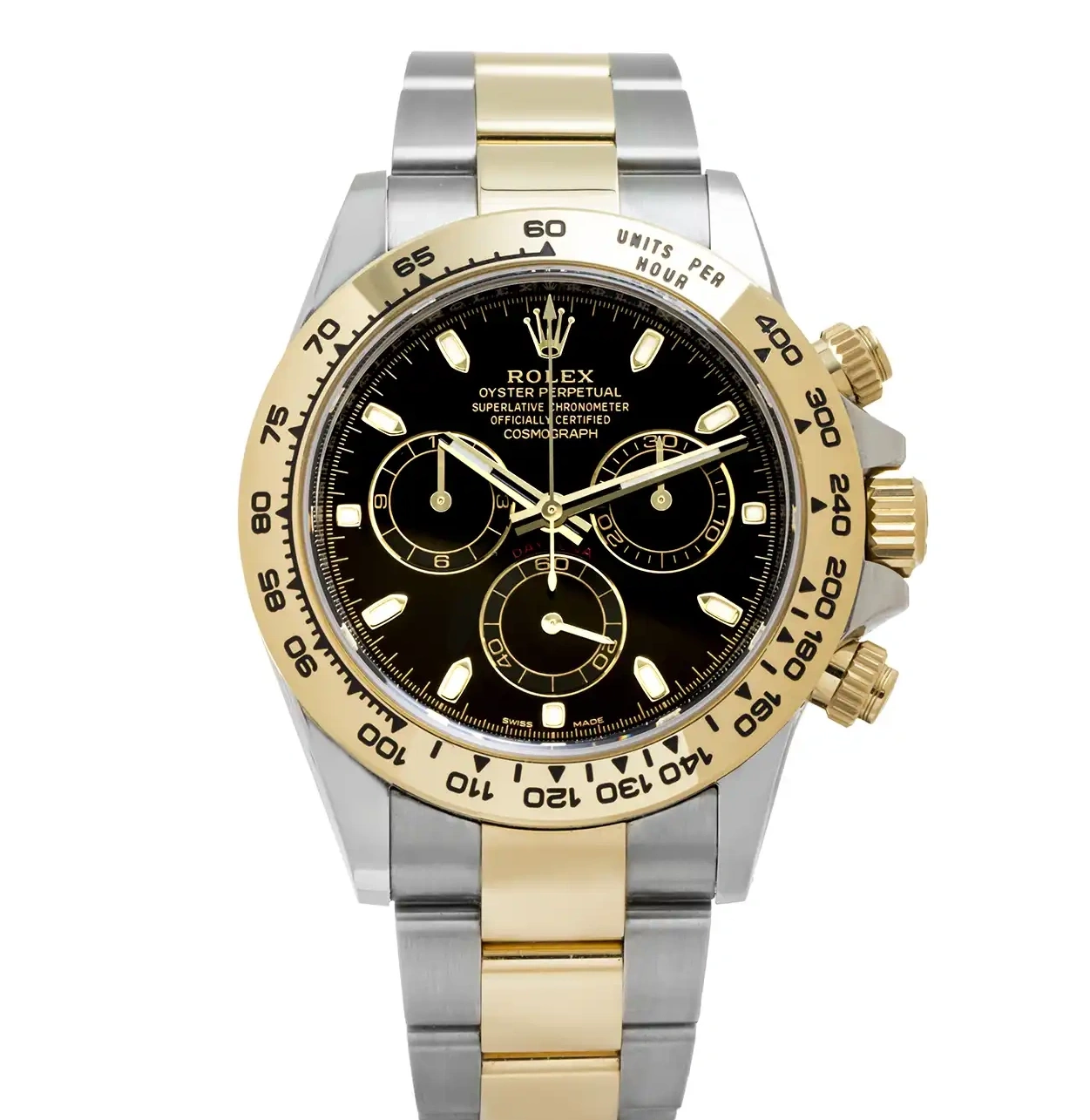 PrestigiousJewellers Stainless Daytona Steel Yellow & 116503 Gold Rolex 0710